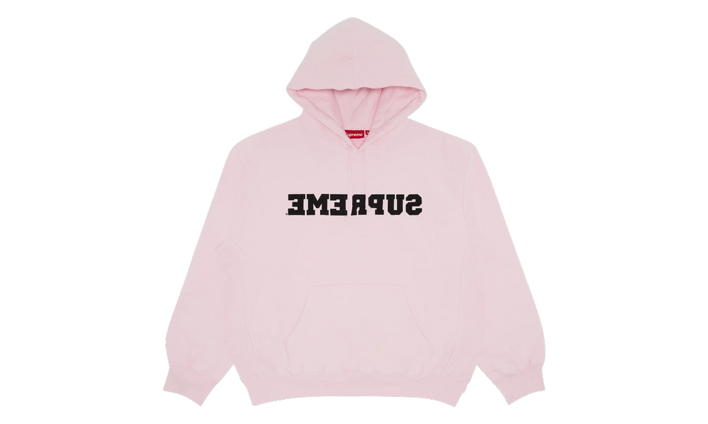 Supreme Reverse Hooded Sweatshirt (SS25) Pink – Fishem