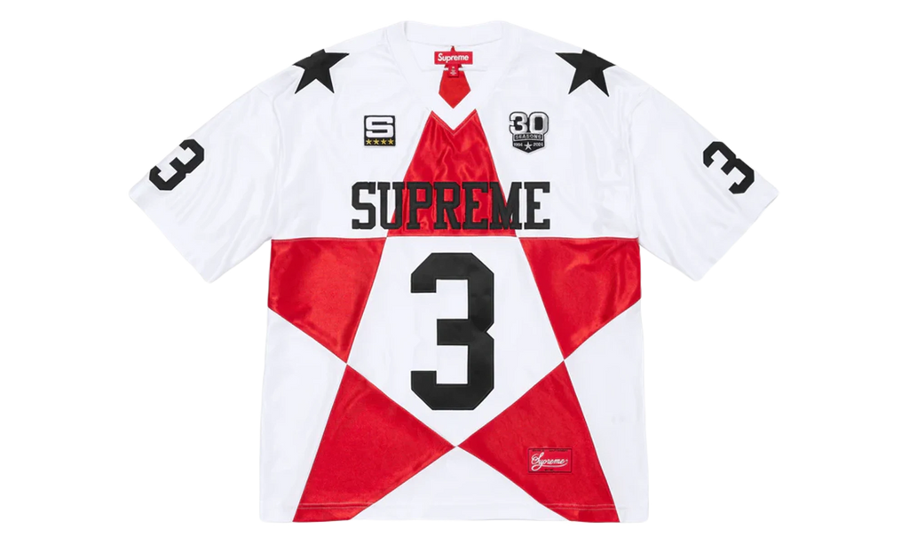 ユニフォーム Supreme Stars Football Jersey Supreme Stars Football Jersey Black Men's - SS25 - US