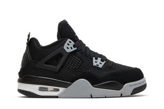 Jordan 4 Retro Black Canvas (GS)