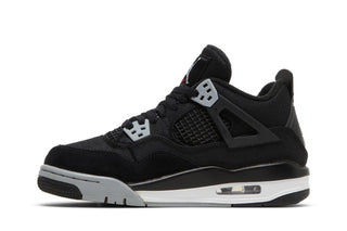 Jordan 4 Retro Black Canvas (GS)