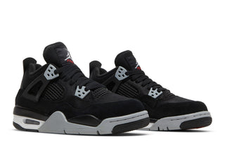 Jordan 4 Retro Black Canvas (GS)