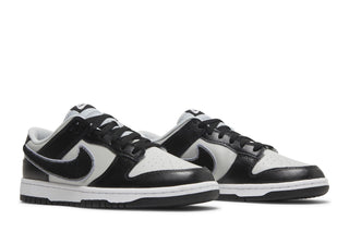 Dunk Low Chenille Swoosh Black Grey