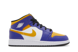 Jordan 1 Mid Lakers (2022) (GS)