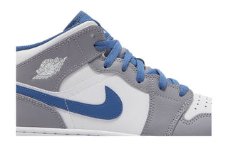 Jordan 1 Mid True Blue Cement (GS)