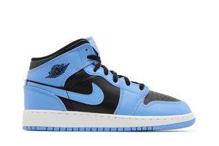 Jordan 1 Mid University Blue Black (GS)