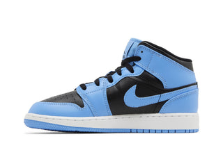 Jordan 1 Mid University Blue Black (GS)