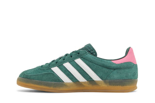 Adidas Gazelle Indoor Collegiate Green Lucid Pink