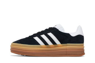 Adidas Gazelle Bold Black White Gum