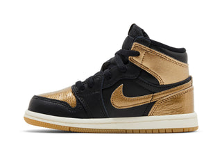 Jordan 1 Retro High OG Black Metallic Gold (TD)