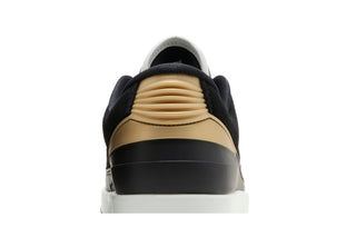 Jordan 2 Retro Low Black Metallic Gold