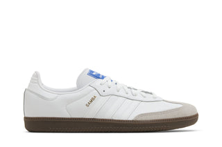 Adidas Samba Cloud White Blue Gum