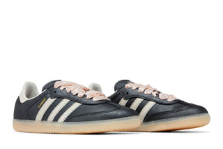 Adidas Samba OG Black Pink Ribbon Laces