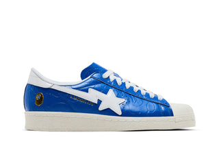 Adidas Superstar Vintage Bape Blue White