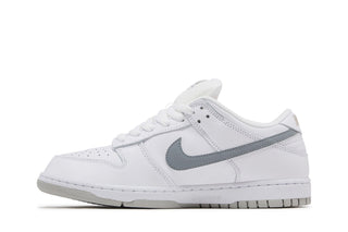 Nike SB Dunk Low Supreme 94 White Metallic Silver