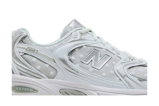 New Balance 530 Silver Metallic Polka Dots