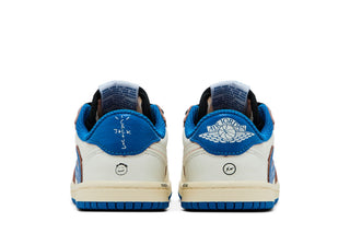 Jordan 1 Retro Low OG SP Fragment x Travis Scott Sail Military Blue (TD)