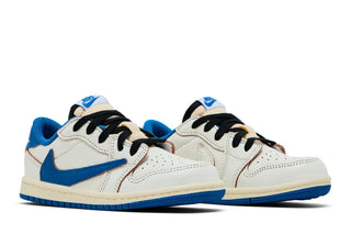 Jordan 1 Retro Low OG SP Fragment x Travis Scott Sail Military Blue (TD)