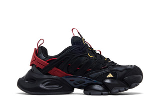 Adidas XLG Runner Deluxe Black Gold Metallic Red