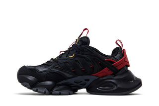 Adidas XLG Runner Deluxe Black Gold Metallic Red