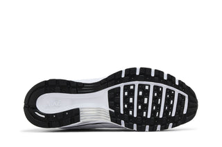 Nike P-6000 White Metallic Silver Black