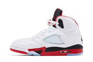 Jordan 5 Retro Fire Red Black Tongue (2025)