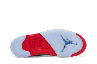Jordan 5 Retro Fire Red Black Tongue (2025)