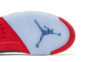 Jordan 5 Retro Fire Red Black Tongue (2025)