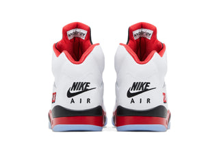Jordan 5 Retro Fire Red Black Tongue (2025)
