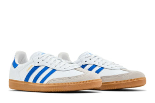 Adidas Samba OG White Blue (GS)
