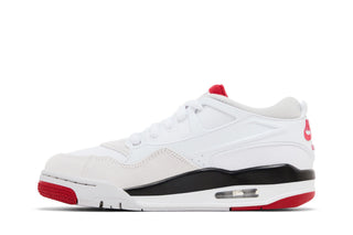 Jordan 4 RM White Black Neutral Grey Varsity Red (GS)