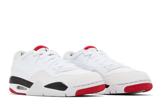 Jordan 4 RM White Black Neutral Grey Varsity Red (GS)