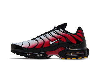 Nike Air Max Plus Pure Platinum University Red Black White