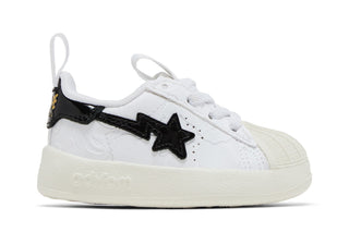 Adidas Superstar 360 Bape White Black (TD)