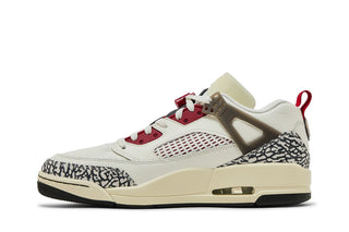 Jordan Spizike Low Sail Anthracite Coconut Milk Varsity Red