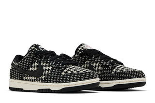 Dunk Low Harris Tweed White Black Multi