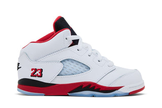 Jordan 5 Retro Fire Red Black Tongue (2025) (TD)