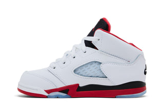 Jordan 5 Retro Fire Red Black Tongue (2025) (TD)