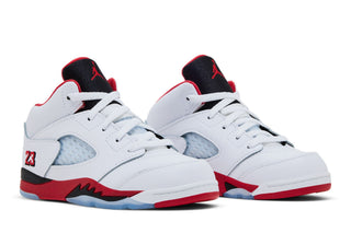 Jordan 5 Retro Fire Red Black Tongue (2025) (TD)