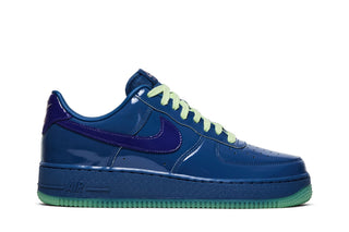 Nike Air Force 1 Low Patent Leather Mystic Navy Grape Ice