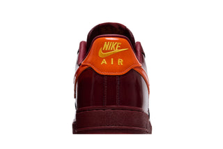 Nike Air Force 1 Low Patent Leather Dark Team Red Safety Orange