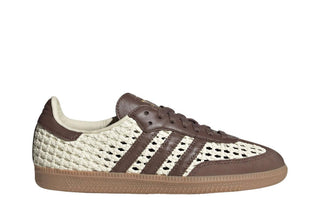 Adidas Samba OG Basketweave Cream White Earth Strata