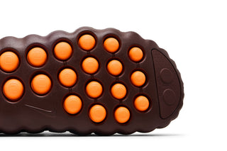 Nike Mind 001 Flyknit Slide Bronze Eclipse Total Orange