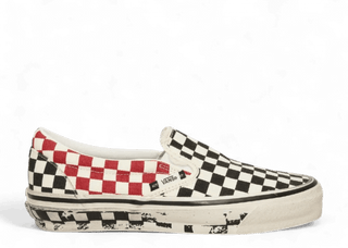 Vans LX Classic Slip-On 98 Act of Disagreement Black Checkerboard