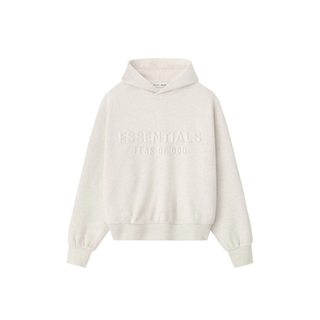 Fear of God Essentials Embossed Essentials Classic Hoodie Oatmeal Heather