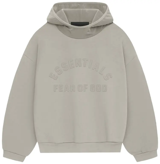 Fear of God Essentials Nylon Fleece Hoodie Seal/Seal
