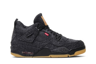 Jordan 4 Retro Levis Black (GS) (Levis Tag)