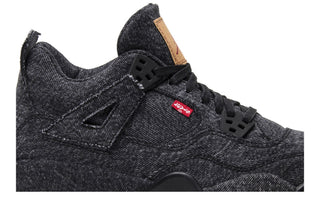 Jordan 4 Retro Levis Black (GS) (Levis Tag)