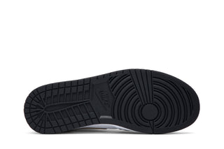 Jordan 1 Mid Patent Black White Gold