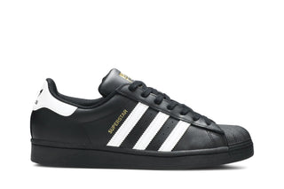 Adidas Superstar Core Black Cloud White Gold