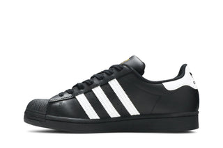 Adidas Superstar Core Black Cloud White Gold